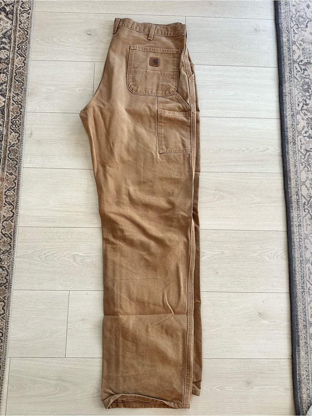 Carhartt Men's Cargo Work Pants — Brown Tan